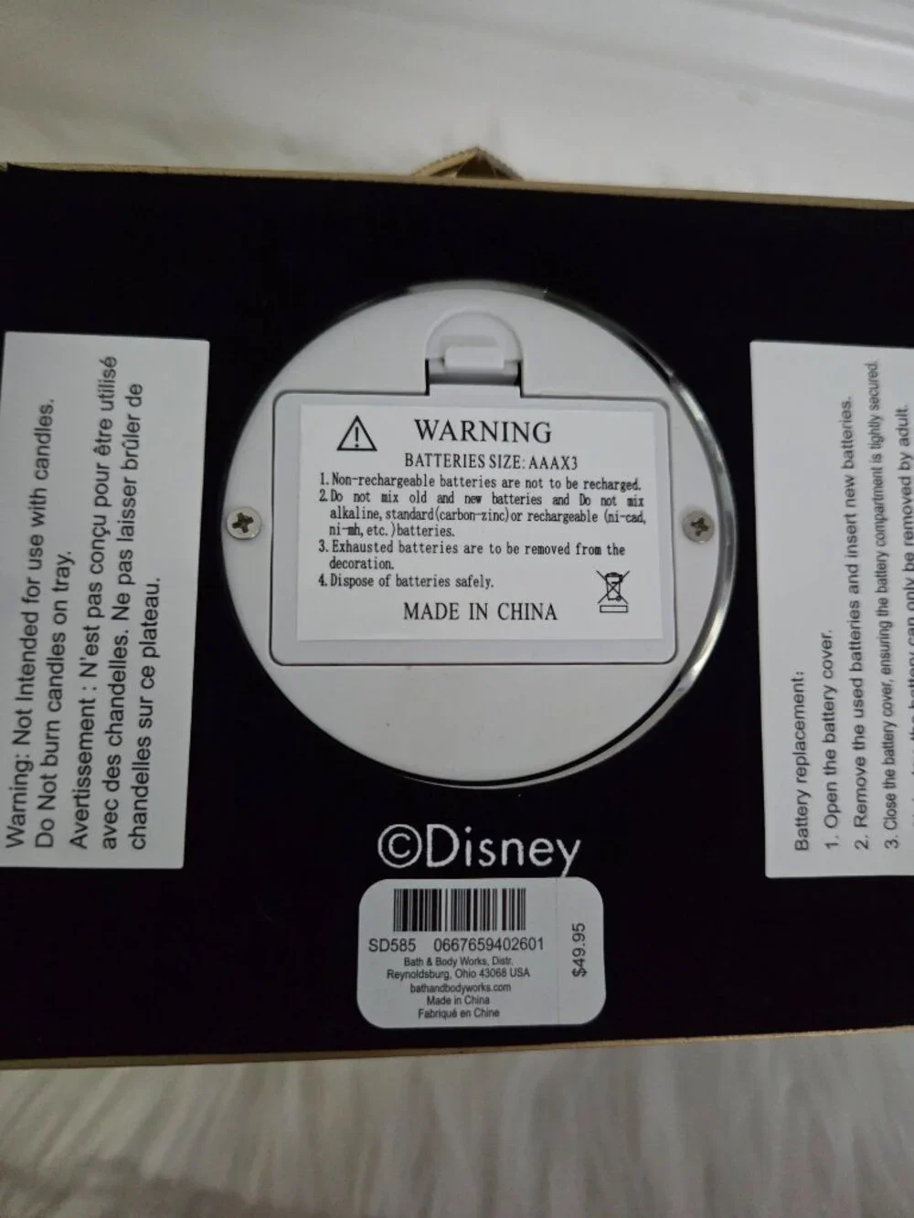 Disney x Bath & Body Works Evil Queen Mirror w/ Tray
